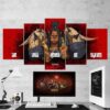 Grommash Hellscream - Gaming 5 Panel Canvas Art Wall Decor
