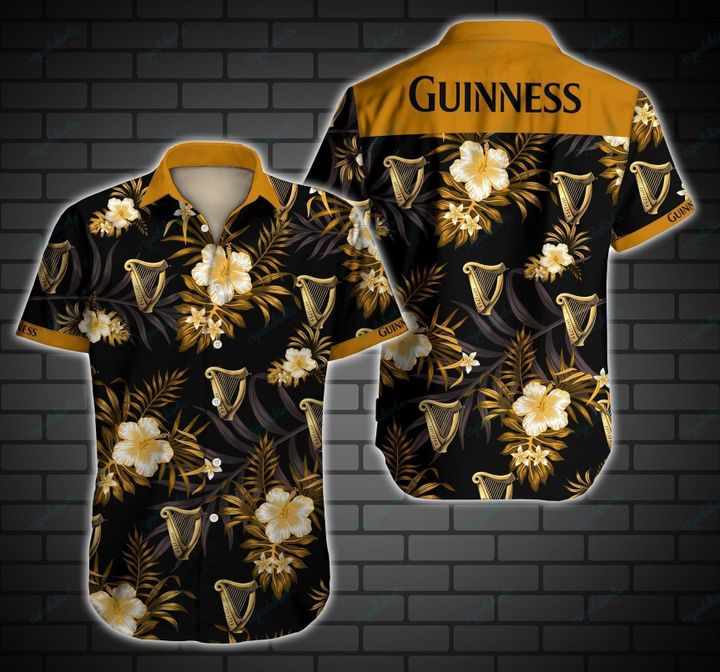 Guinness Hawaiian Shirt Guinness Hawaiian Shirt