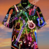 Guitar Bass Music Lover All Over Printed Hawaiian Shirt