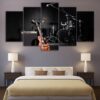 Guitar Drums Canvas Home Decor