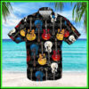 Guitar Retro Hawaiian Shirt