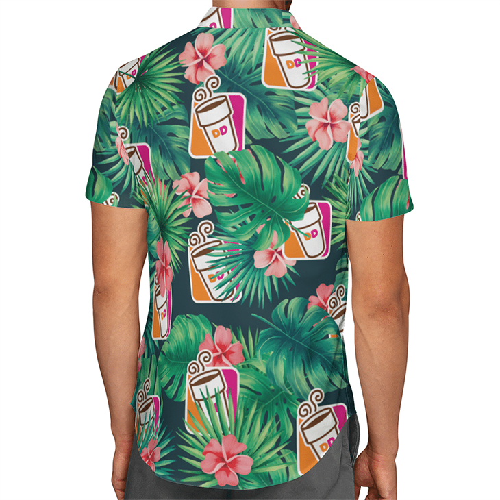 Halloween Dunkins Jason Voorhees Michael Myers Hawaiian Shirt Halloween Dunkins Jason Voorhees Michael Myers Hawaiian Shirt