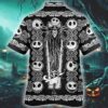 Halloween Pumpkin Jack Skellington Hawaiian Shirt