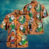 Halloween Pumpkin Jason Voorhees Hawaiian Shirt