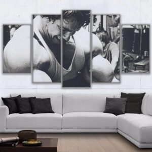 Hard Train - Sport 5 Panel Canvas Art Wall Decor