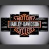 Harley Davidson motorcycles Car & Motor - 5 Panel Canvas Art Wall Decor