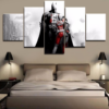 Harley Quinn&Batman Movie - Dc 5 Panel Canvas Art Wall Decor