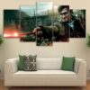 Harry Potter 2 - Movie 5 Panel Canvas Art Wall Decor