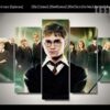 Harry Potter As A Gift To Children - Movie 5 Panel Canvas Art Wall Decor
