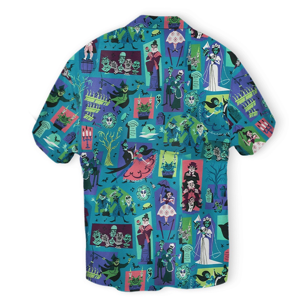 Haunted Mansion Hawaiian Shirt Haunted Mansion Hawaiian Shirt