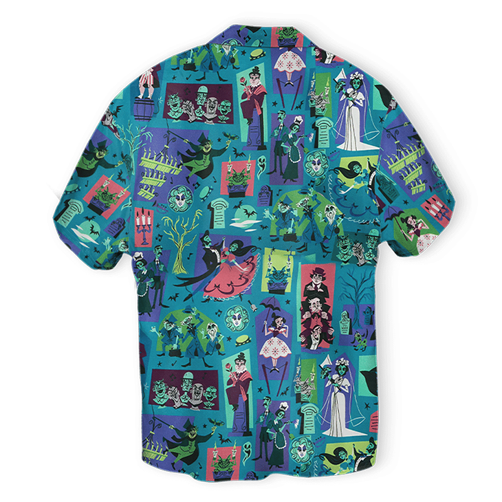 Haunted Mansion Hawaiian Shirt Haunted Mansion Hawaiian Shirt