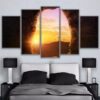 He Is Risen - Nature 5 Panel Canvas Art Wall Decor