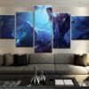 Hearthstone Rogue Hunter - Gaming 5 Panel Canvas Art Wall Decor