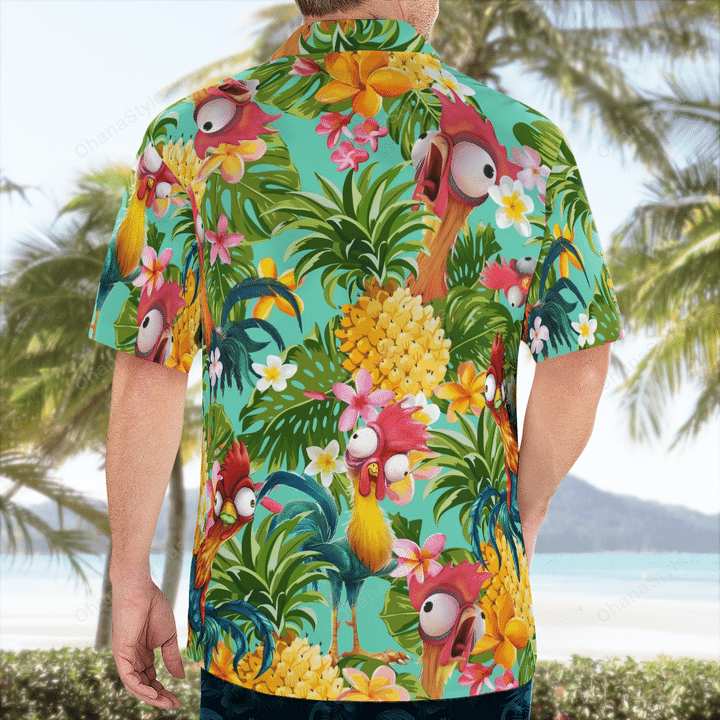 Hei Hei Tropical Hawaiian Shirt Hei Hei Tropical Hawaiian Shirt
