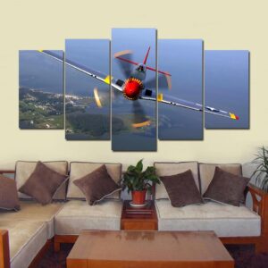 Helix - Aircraft 5 Panel Canvas Art Wall Decor