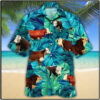 Hereford Cattle Lovers Hawaiian Shirt