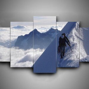 Hiking 2 - Sport 5 Panel Canvas Art Wall Decor