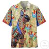 Hippie Egypt Cat Hawaiian Shirt