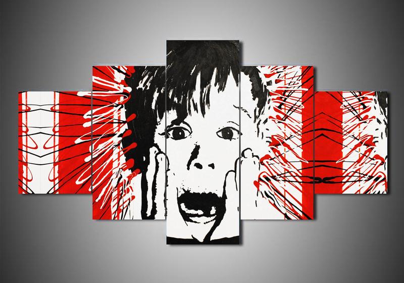 Home Alone 2 - Movie 5 Panel Canvas Art Wall Decor Home Alone 2 - Movie 5 Panel Canvas Art Wall Decor