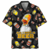 Homer Simpson All I Need Is Beer Hawaiian Shirt