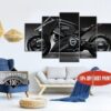 Honda Motogp - Automative 5 Panel Canvas Art Wall Decor