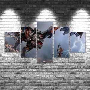 Horizon Zero Dawn 02 - Gaming 5 Panel Canvas Art Wall Decor