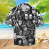 Horror Movie Characters Halloween All Over Print Hawaiian Shirt