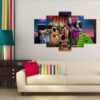 Hotel Transylvania - Cartoon 5 Panel Canvas Art Wall Decor