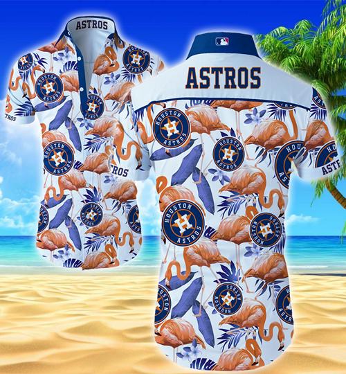 Houston Astros Hawaiian Shirt Summer Button Up Houston Astros Hawaiian Shirt Summer Button Up