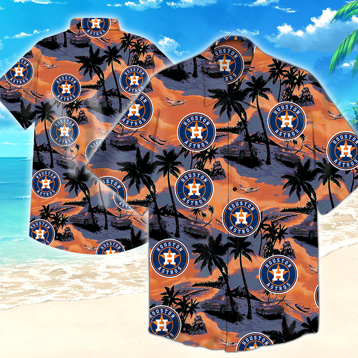 Houston Astros Mlb Hawaiian Shirt Summer Button Up Houston Astros Mlb Hawaiian Shirt Summer Button Up
