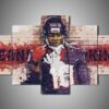 Houston Texans - Deandre Hopkins - Sport 5 Panel Canvas Art Wall Decor