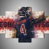 Houston Texans - Deshaun Watson - Sport 5 Panel Canvas Art Wall Decor