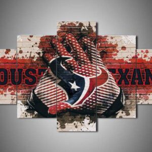 Houston Texans - Sport 5 Panel Canvas Art Wall Decor