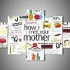 How I Meet Your Mom 1 - Movie 5 Panel Canvas Art Wall Decor