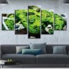 Hulk 17 - Moive 5 Panel Canvas Art Wall Decor