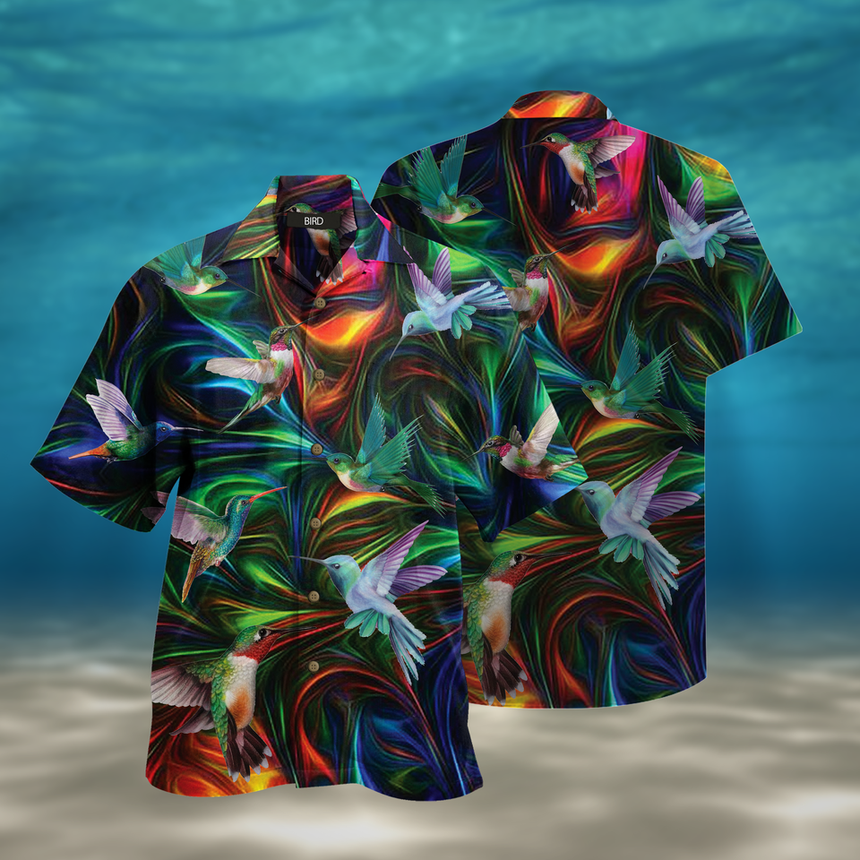 Hummingbird Fantasy Hawaiian Shirt Hummingbird Fantasy Hawaiian Shirt