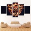 Hunger Games - Gaming 5 Panel Canvas Art Wall Decor