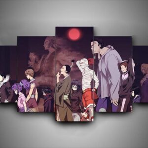 Hunter X Hunter 1 - Anime 5 Panel Canvas Art Wall Decor