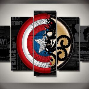 Hydra - Religion 5 Panel Canvas Art Wall Decor