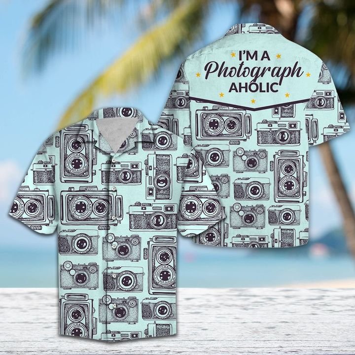I Am A Photograph Aholic Hawaiian Shirt Summer Button Up I Am A Photograph Aholic Hawaiian Shirt Summer Button Up