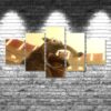 Ice Age - Anime 5 Panel Canvas Art Wall Decor