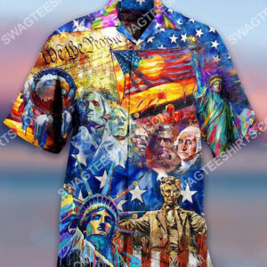 Independence Day All Over Printing Hawaiian Shirt