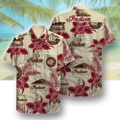 Indian Motorcycle Hawaiian Shirt Indian Motorcycle Hawaiian Shirt