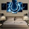 Indianapolis Colts Sports - Sport 5 Panel Canvas Art Wall Decor