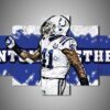 Indianapolis Colts - Antoine Bethea - Sport 5 Panel Canvas Art Wall Decor