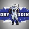 Indianapolis Colts - Cory Redding - Sport 5 Panel Canvas Art Wall Decor