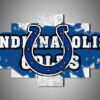 Indianapolis Colts - Team - Sport 5 Panel Canvas Art Wall Decor