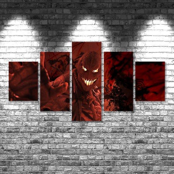 Injustice 2 - Gaming 5 Panel Canvas Art Wall Decor Injustice 2 - Gaming 5 Panel Canvas Art Wall Decor
