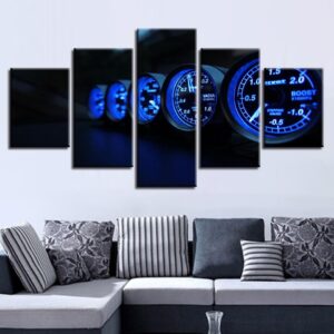 Instrument - Music 5 Panel Canvas Art Wall Decor