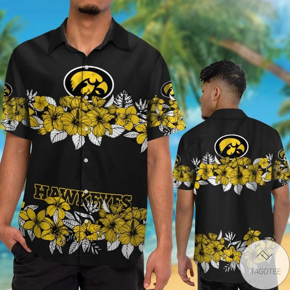 Iowa Hawkeyes Hawaiian Shirt Iowa Hawkeyes Hawaiian Shirt